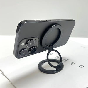 Premium Phone Stand with Dual-Sided Magsafe Magnetic Ring Holder for Apple