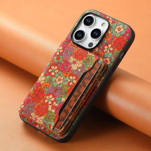 Protective Leather Case with Totem Pattern for iPhone 17 Pro
